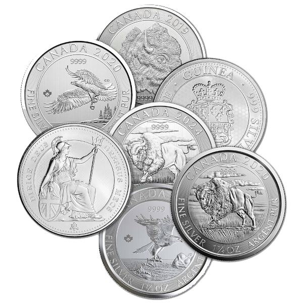 1.25 Oz Silver Coins Gov't Minted - Design Our Choice - Buy Online at MintBuilder